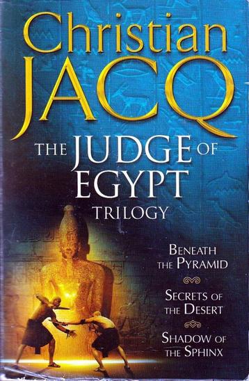 Christian Jacq - The judge of Egypt Trilogy^^ beschikbaar voor biedingen