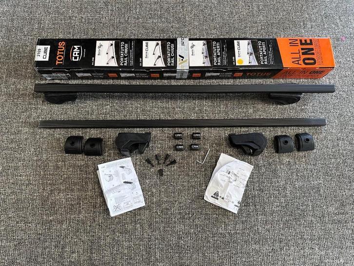 CAM dakdragers staal - voor auto's met open dakrailing, Auto diversen, Dakdragers, Nieuw, Ophalen