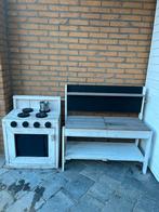 Houten Speelkeuken en Watertafel, Kinderen en Baby's, Ophalen, Gebruikt, Hout, Speelkeuken