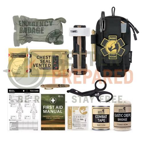 Rhino Rescue IFAK – Tactische EHBO Set met Tourniquet, Verzamelen, Militaria | Algemeen, Landmacht, Nederland, Ophalen of Verzenden