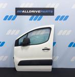 Citroen Berlingo Voorportier links wit 9002Z3, Gebruikt, -, Deur, -