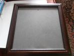 lijst bruin hout lijst foto schievink papendrecht 25 x 25, Minder dan 50 cm, Ophalen of Verzenden, Zo goed als nieuw, Minder dan 50 cm