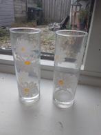 2 longdrink glazen Madelief, Ophalen of Verzenden, Zo goed als nieuw, Overige typen