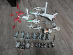 LEUKE VINTAGE PLASTIIC RUIMTE POPPETJES/VLIEGTUIGJES, Ophalen of Verzenden