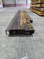 Pakket 313 B-keus hardhout Angelim Vermelho 125x125mm ruw, Ophalen, Nieuw, Hardhout, 250 cm of meer