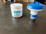 Chloor drijver met  chloor tabletten, Tuin en Terras, Zwembad-toebehoren, Ophalen of Verzenden, Zo goed als nieuw, Reinigingsmiddel