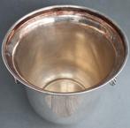 Om 1900 - 1950 Zwaar Verzilverde Wijnkoeler Champagne Koeler, Ophalen of Verzenden