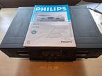 Philips FC931 Double auto reverse Cassetedeck incl manual, Ophalen, Dubbel, Philips, Auto-reverse