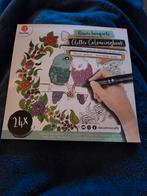Glitter kleurboek met voornamelijk bloemen DécoTime, Ophalen of Verzenden, Zo goed als nieuw, Materiaal