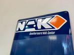NAK Bovag emaille reclamebord, Verzamelen, Merken en Reclamevoorwerpen, Reclamebord, Gebruikt, ., Ophalen of Verzenden