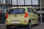 Kia Picanto 1.2 CVVT ISG Airco Led Elek. Ramen 1ste Eigenaar, Voorwielaandrijving, Euro 5, Gebruikt, Zwart