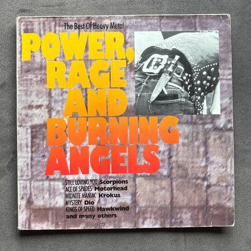 Various – Power, Rage And Burning Angels, Cd's en Dvd's, Vinyl | Hardrock en Metal, Gebruikt, Ophalen of Verzenden