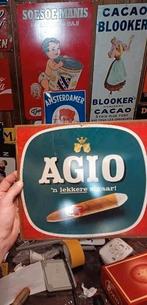 Reclamebord agio sigaren verblifa te koop/ruil, Verzamelen, Ophalen of Verzenden, Gebruikt, Reclamebord
