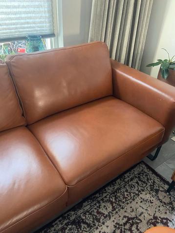 Lederen bank - Stijlvol en comfortabel! beschikbaar voor biedingen