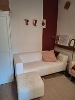 Ikea Klippan 2-zitsbank + Poef, Ophalen, 75 tot 100 cm, Tweepersoons, 150 tot 200 cm