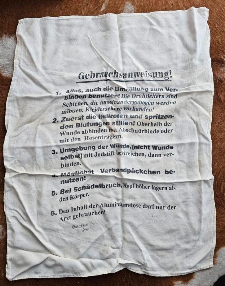 Verband Luftwaffe wo2 ww2 ju52, Verzamelen, Militaria | Tweede Wereldoorlog, Luchtmacht, Overige typen, Duitsland, Ophalen of Verzenden