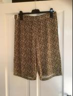 Nieuwe Zebraprint Broek Maat 42, Bruin, Maat 42/44 (L), Nieuw, Ophalen of Verzenden