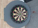 Dartbord met achterwand, Sport en Fitness, Darts, Ophalen, Zo goed als nieuw, Dartbord