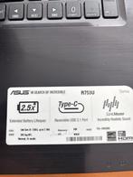 Asus R753U - Intel Core i5 - 8GB RAM - 128GB SSD, Gebruikt, Qwerty, Verzenden, 8 GB