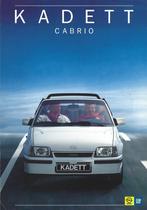 Folder Opel Kadett Cabrio 1987, Ophalen of Verzenden, Gelezen, Opel
