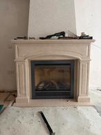 Marmeren schouw, Huis en Inrichting, Ophalen, Zo goed als nieuw, Vrijstaande haard, Overige soorten