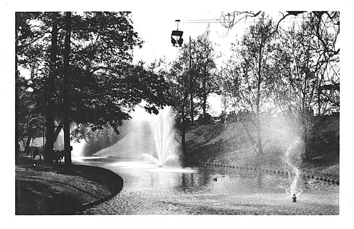 965685 Rotterdam Tentoonstelling E 55 jun 1955 Waterpartij, Verzamelen, Ansichtkaarten | Nederland, Ongelopen, Zuid-Holland, 1940 tot 1960