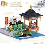 ZHE GAO QL0989 Paviljoen - 728 pcs, Ophalen of Verzenden, Zo goed als nieuw, Overige merken
