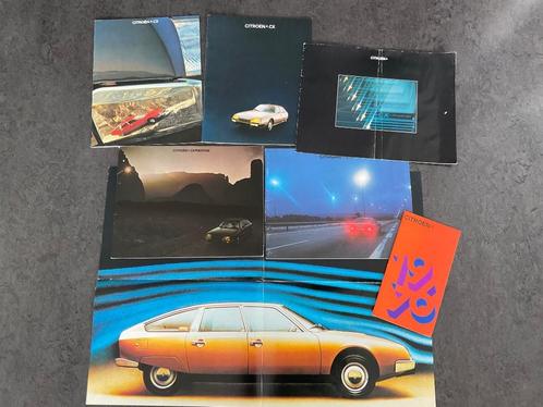 Vintage brochures Citroën CX jaren 70, Boeken, Auto's | Folders en Tijdschriften, Gelezen, Citroën, Ophalen of Verzenden