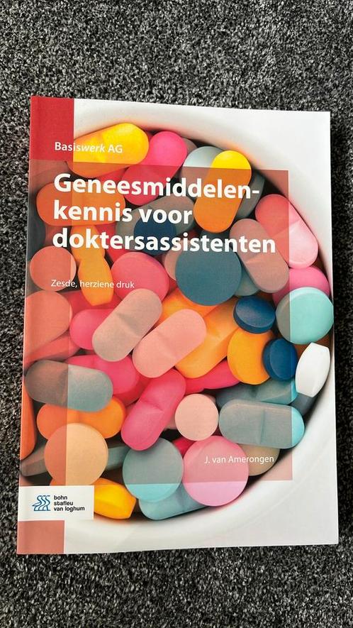Geneesmiddelenkennis voor doktersassistenten, Boeken, Studieboeken en Cursussen, Zo goed als nieuw, Ophalen of Verzenden