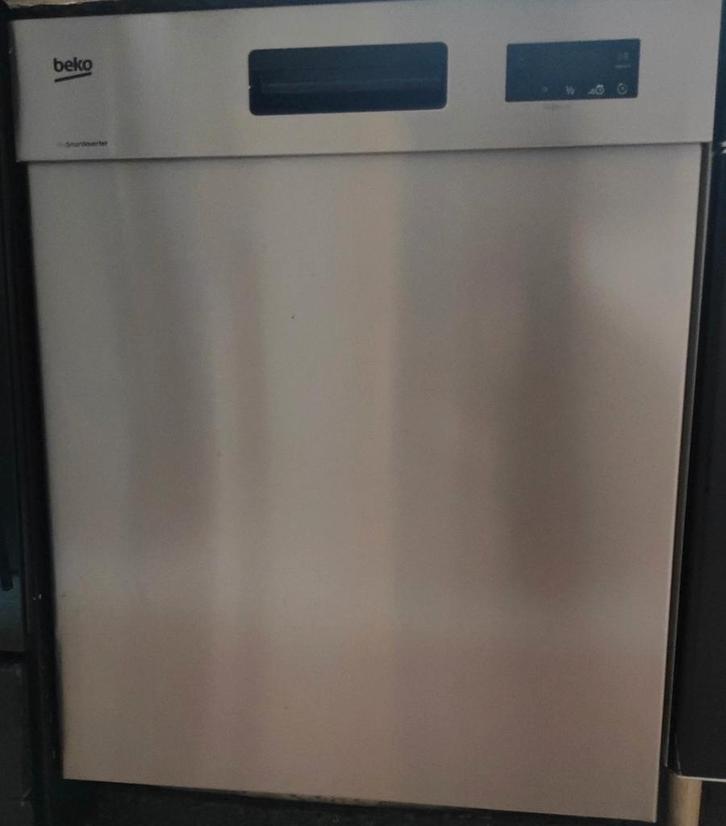 beko type art10 model DUN15420X, Witgoed en Apparatuur, Vaatwasmachines, Gebruikt, Tussenbouw, 85 tot 90 cm, 45 tot 60 cm, Eco programma