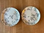 2 VIVO ontbijtborden - gedecoreerd - limited edition, Ophalen of Verzenden, Gebruikt