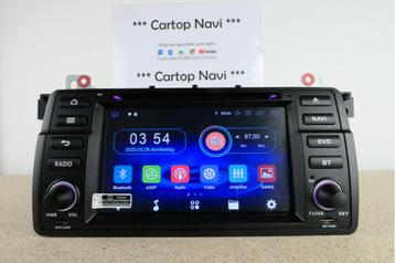 BMW 3 serie E46 Navi radio | 1999 t/m 2005 | Android 10