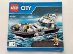 Lego City Politieboot - 60129, Kinderen en Baby's, Speelgoed | Duplo en Lego, Ophalen of Verzenden, Zo goed als nieuw, Complete set