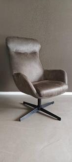Royale draaifauteuil, Huis en Inrichting, Fauteuils, 75 tot 100 cm, Ophalen of Verzenden, Zo goed als nieuw, Modern, Japandi