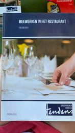 Meewerken in het restaurant theorie, Boeken, Studieboeken en Cursussen, Ophalen of Verzenden, Alpha, Zo goed als nieuw