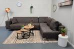 GRATIS LEVERING Nette hoekbank gemêleerd 300x217 GEREINIGD, Ophalen, ., 300 cm of meer, Zo goed als nieuw