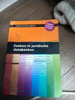 Zoeken in juridische databanken - 8e druk, Boeken, Ophalen of Verzenden, Alpha, Zo goed als nieuw, HBO