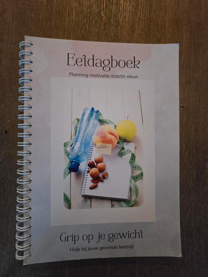 Eetdagboek Grip op je Gewicht, Boeken, Hobby en Vrije tijd, Zo goed als nieuw, Overige onderwerpen, Ophalen of Verzenden