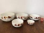 5 schalen set Granit Hungary oostblok jaren 50 Art Deco, Ophalen of Verzenden