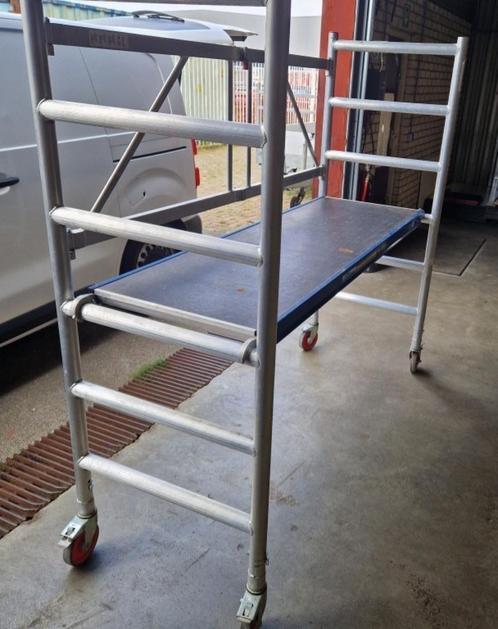 Te koop: Altrex RS 44 power kamersteiger, rolsteiger., Doe-het-zelf en Verbouw, Steigers, Gebruikt, Rolsteiger of Kamersteiger