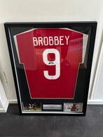 Gesigneerd shirt Brian Brobbey (ingelijst), Ophalen of Verzenden, Nieuw, Ajax, Shirt