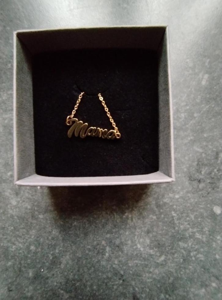 Ketting goud kleurig van DRKS, Sieraden, Tassen en Uiterlijk, Kettingen, Nieuw, Overige materialen, Goud, Met hanger, Verstelbaar