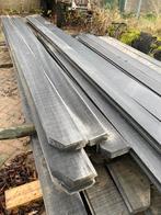 hardhouten balken 4 m lang, Tuin en Terras, Ophalen, Zo goed als nieuw, Hardhout, 250 cm of meer