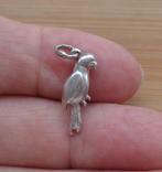 zilveren vintage bedel papegaai [520], Overige merken, Verzenden, Zo goed als nieuw, 1 bedel