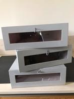 Bewaardozen voor laarzen, Ophalen, Zo goed als nieuw, Grijs, Hoge laarzen