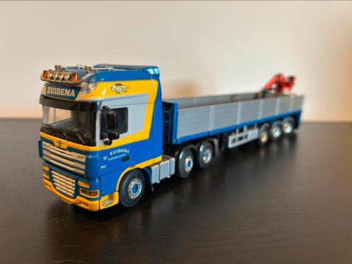 Te koop aangeboden WSI DAF XF 105 M. Zuidema, Hobby en Vrije tijd, Modelauto's | 1:50, Zo goed als nieuw, Bus of Vrachtwagen, Wsi