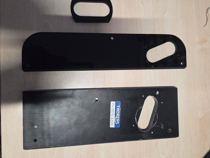 Thorens TD124/125 Armboards + SME Adapter, Audio, Tv en Foto, Platenspelers, Gebruikt, Thorens, Ophalen of Verzenden