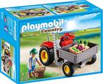 Playmobil Tractor met laadbak 6131, Ophalen of Verzenden, Nieuw, Complete set