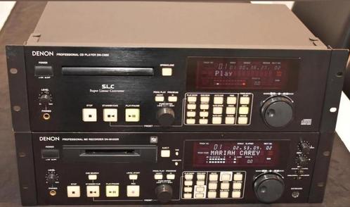 Denon DN-C680 Pro CD speler+DN-M1050R Pro MiniDisc Recorder, Audio, Tv en Foto, Walkmans, Discmans en Minidiscspelers, Ophalen