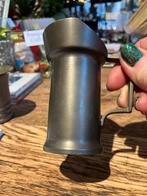 Strak tinnen kannetje - 9,5 x 8 cm, Antiek en Kunst, Antiek | Tin, Ophalen of Verzenden